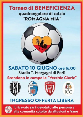 Romagna Mia è calcio e solidarietà
