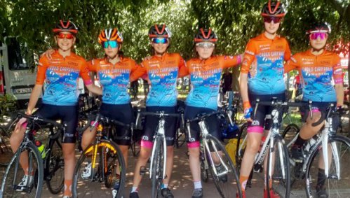 Ferragosto di pedalate per le ragazze del Cadeo Carpaneto