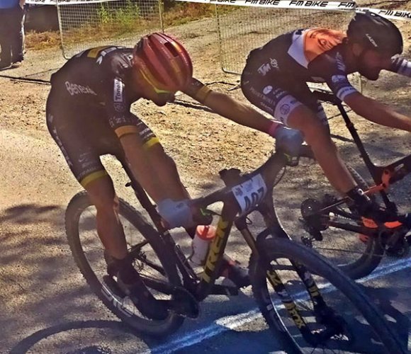 Mirko Tabacchi trionfa in volata a Riolo Terme