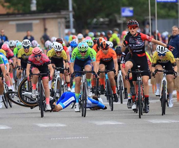 Agata Campana (Bft Burzoni VO2 Team Pink) concede il bis a Ponte a Egola