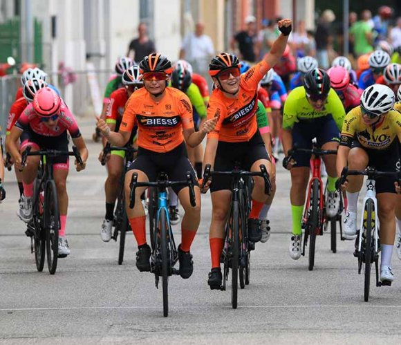 Europei su pista, Linda Sanarini d'argento nella Madison Donne Juniores