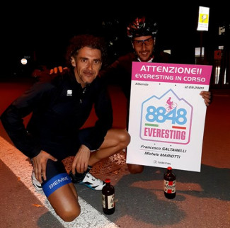 Francesco Saltarelli e Michele Mariotti nell’albo d’oro dell’Everesting