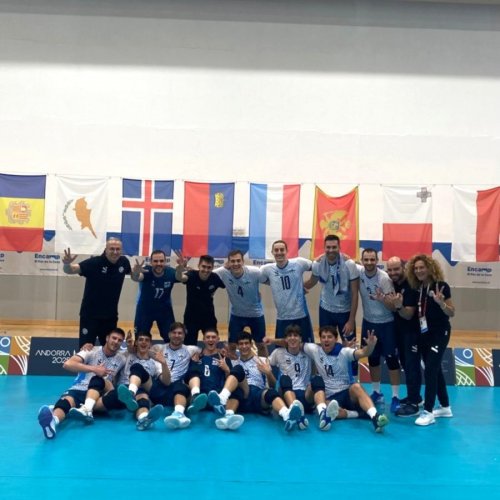 Giochi Piccoli Stati/ La nazionale maschile  di bronzo