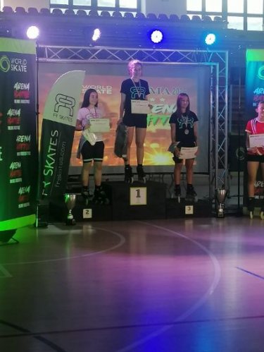 Positiva trasferta a Roma per la Federazione  Sammarinese  Roller Sports all'Arena Battle