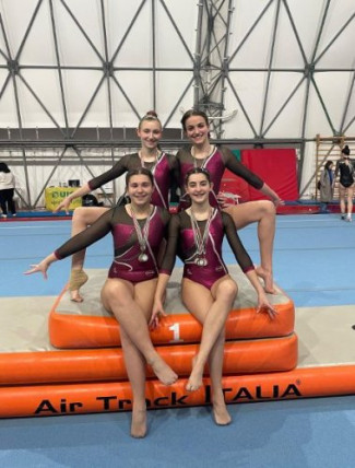 Ginnastica Biancoverde promozionale, grandi risultati nella prima prova individuale UISP 2026