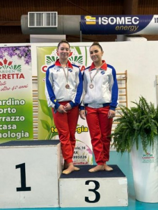 Bronzo regionale per la Ritmica della Palestra Ginnastica Ferrara  !