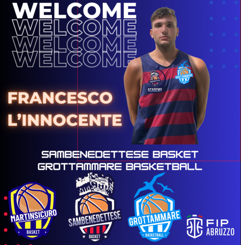 Francesco L'Innocente sbarca sulla riviera sambenedettese
