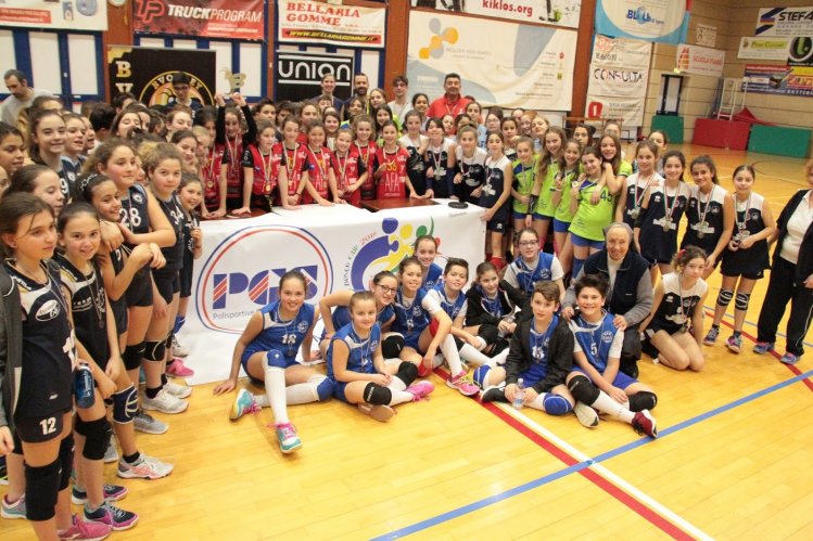 BVOLLEY ROMAGNA: Domenica 24 Febbraio a Riccione grande divertimento con le finali U13 della PGS UNION BVY CUP 2018-2019!