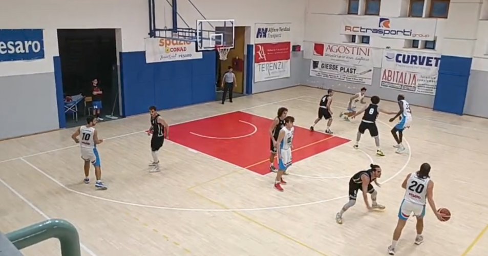 Serie C, il Basket Giovane controlla la partita e vince contro Falconara