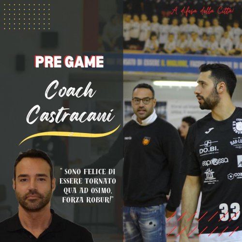 Robur Basket Osimo, intervista a coach Castracani