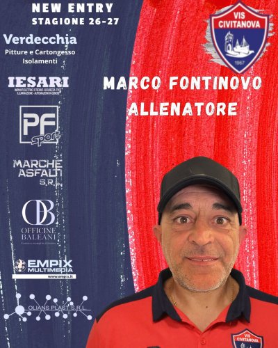 La Vis Civitanova riparte da Marco Fontinovo