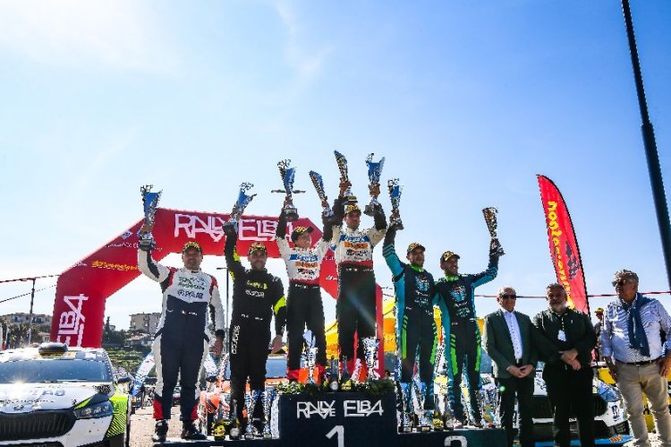 Simone Campedelli e Tania Canton dominano il Rallye Elba