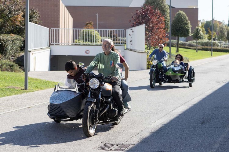 Motori d’Epoca  “Side Care  ”  e Lega del Filo D'Oro : il Caem/Scarfiotti  presente