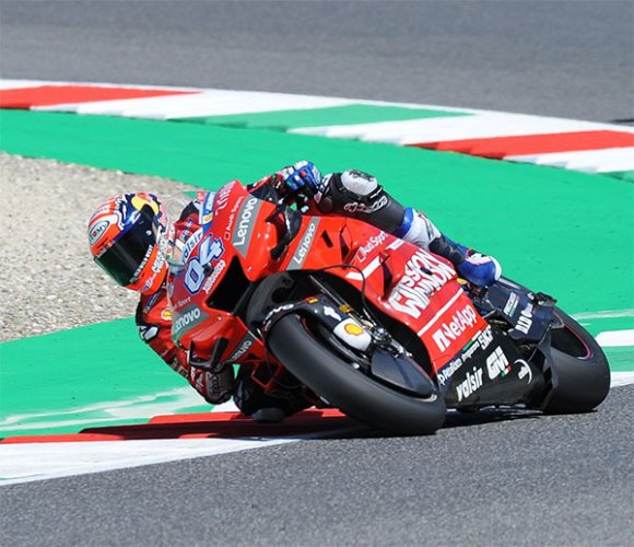 Dovizioso cade in gara a Faenza: frattura della clavicola