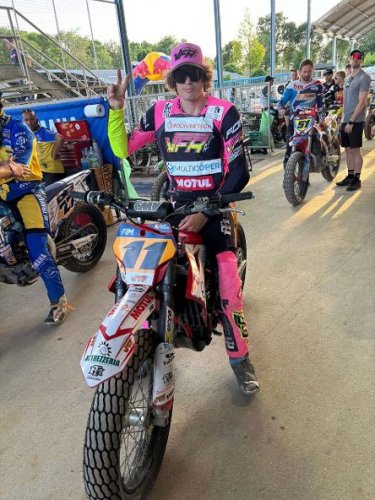 Mondiale Flat- Track in Croazia : competitivo ma sfortunato il VFR Racing