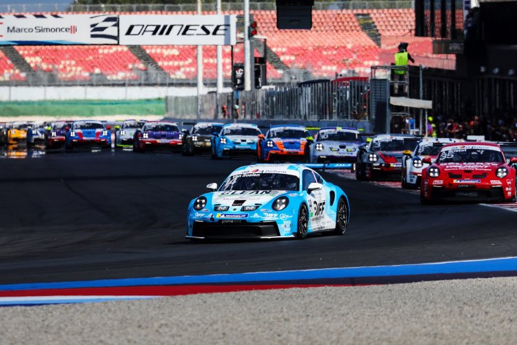Porsche Carrera Cup Italia, Van Soelen si prende la rivincita in gara 2 a Misano