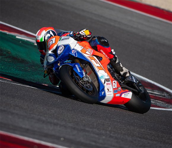 Buona la prima per Fabio Menghi a Misano
