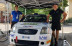 Massimo Turrini brinda sul podio del Rally di Salsomaggiore