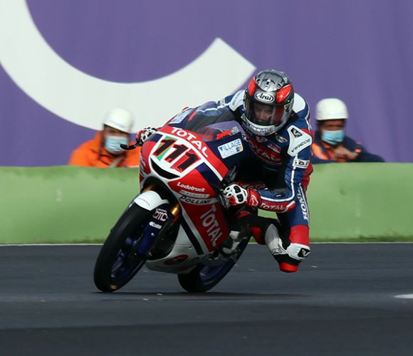 CIV Vallelunga, Moto3: Perez e Surra KO, Zannoni ringrazia ed è campione