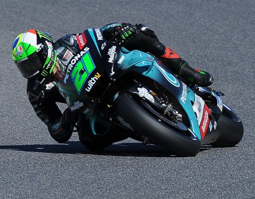 Motogp: festa Yamaha in Spagna, prima fila Morbidelli e Rossi