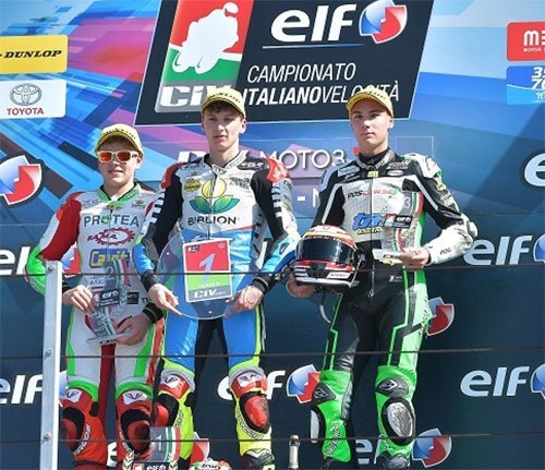 ELF CIV. Zannoni (Moto3) e Pirro (SBK) impongono la loro legge a Misano