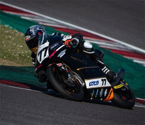 Weekend positivo con epilogo sfortunato l'Angel Nieto team -MTR e Raffaele Fusco a misano