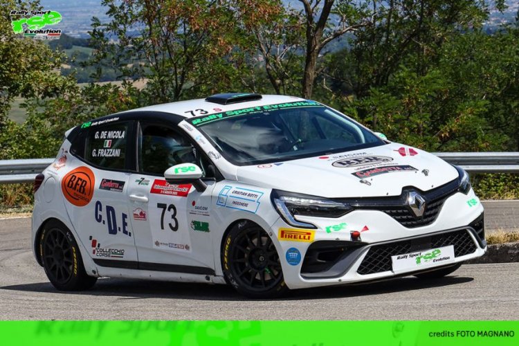 Salsomaggiore , Frazzani debutta sulla Rally5