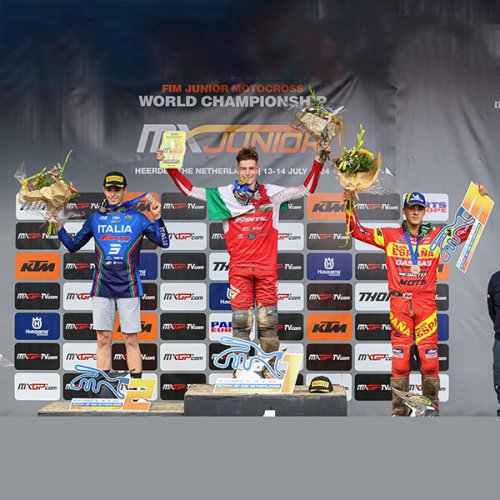 Simone Mancini  Vice Campione del Mondo 125 cc