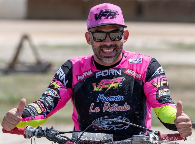 Motociclismo - VFR Racing - Tuzi al mondiale flat-track in Croazia