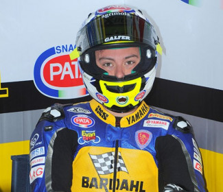 Caricasulo si assicura la pole per la gara di Supersport valevole per il titolo, in prima fila con lui anche Krummenac