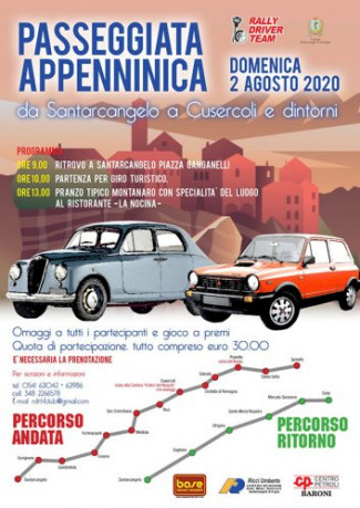 Il Rally Driver Team organizza la 'Passeggiata Appenninica'