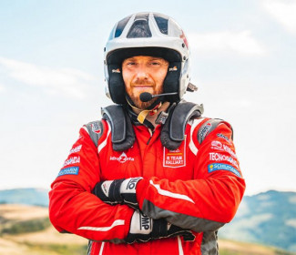 Il forlivese Andrea Schiumarini presente al 14° rally citta’ di arezzo-crete senesi e valtiberina.