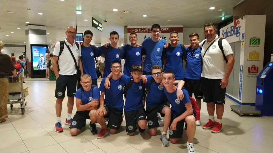 La nazionale maschile under 16 alla Summer Cup di Lousa, in Portogallo
