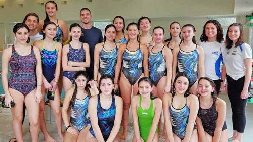 Nuoto Sub Faenza: il campione Giorgio Minisini allena le sincronette