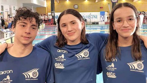 Nuoto Sub Faenza: si avvicina al podio la staffetta Juniores 4 per 200 stile libero