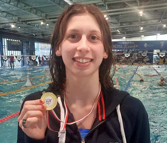 Nuoto Sub Faenza: l&#8217;american girl Andrea Maltoni si conferma vincente in corsia.