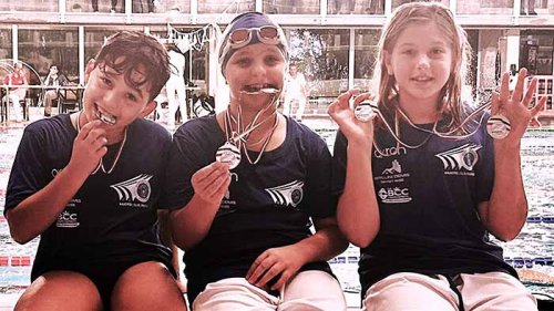 Sofia Boschi  medaglia di bronzo ai Regionali di nuoto per Esordienti A