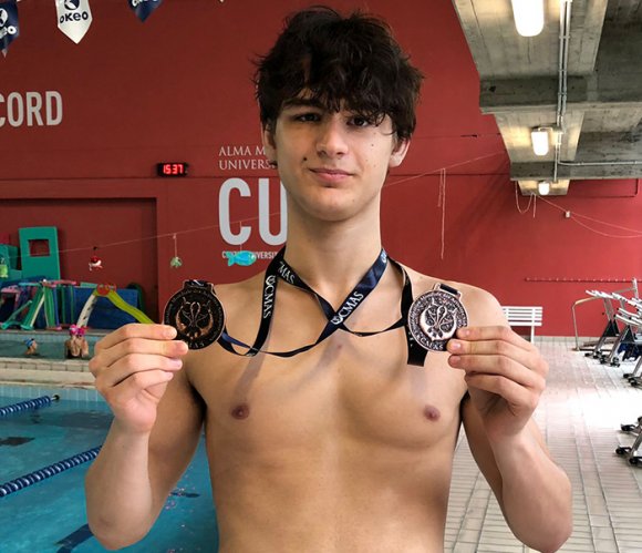 Nuoto Pinnato - Due medaglie di bronzo in Polonia per l&#8217;Università di Bologna