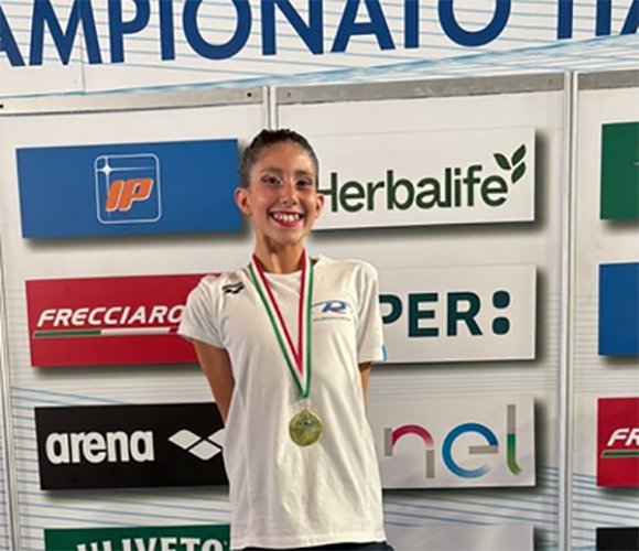 Campionati Italiani Esordienti nuoto artistico: Ginevra Orsini incoronata campionessa italiana a Riccione