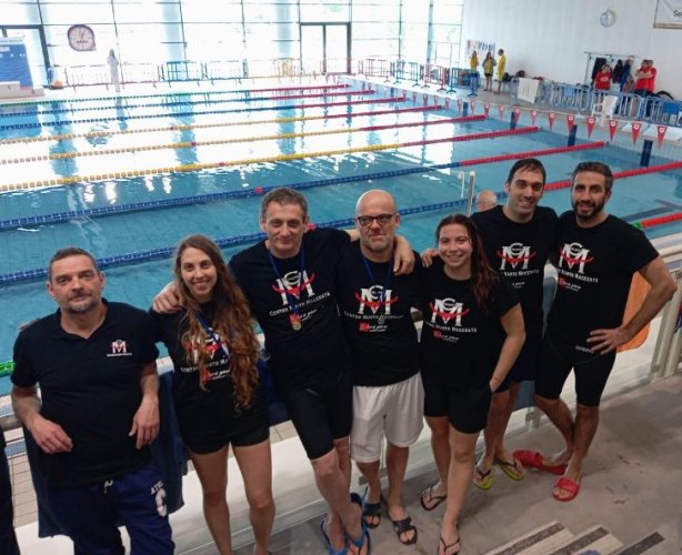 Centro Nuoto Macerata   - 8 medaglie (3 ori) ai Campionati Regionali categoria Master