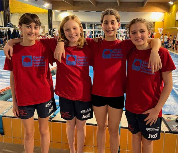 Risultati Centro Nuoto Copparo alla Coppa di Natale
