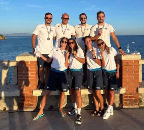 Pol. Riccione nuoto master: si chiude in bellezza la stagione sportiva a Piombino