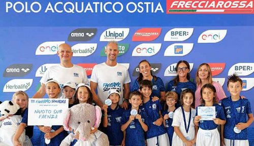 Nuoto Sub Faenza: i giovani atleti “fanno squadra” al Centro Federale Fin di Ostia.