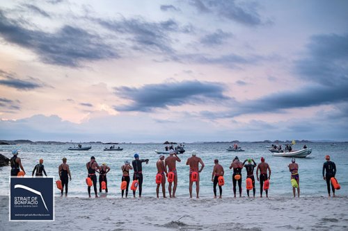 La traversata a nuoto delle Bocche di Bonifacio nominata ai WOWSA  Awards 2021