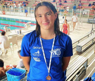 Penelope Sangiorgi conquista il bronzo nei 400 misti al Trofeo internazionale Nicoletti.