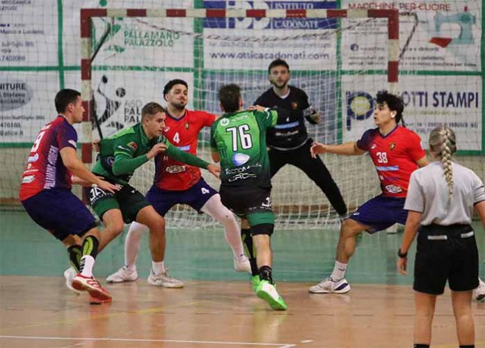 Palazzolo vs Pallamano Rubiera 39-33