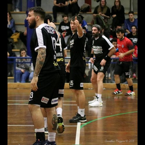 Serie A2 - Modena vs Romagna Handball 18-24 (p.t. 9-14)