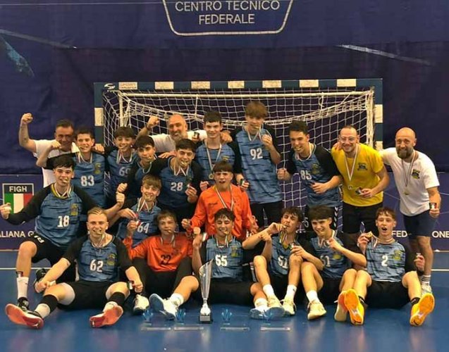 Pallamano Camerano Campione d&#8217;Italia U18 maschile