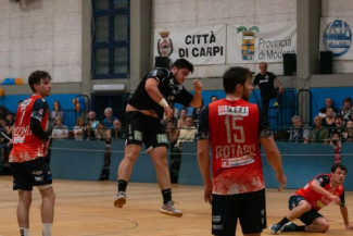 Carpi - Pallamano Romagna  43-30 (p.t. 23-16)