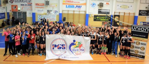 BVOLLEY ROMAGNA: a Riccione Trionfo del Volley Santarcangelo nelle finali U13della PGS UNION BVY CUP 2018-2019!